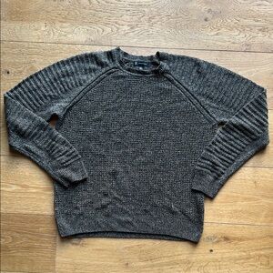 Ladies Dark Sand/Gray Sweater